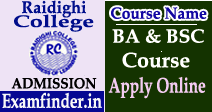Raidighi College Admission