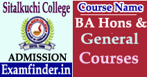 Sitalkuchi College Admission