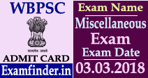 WBPSC Admit Card