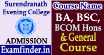 Surendranath Evening College Admission