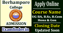 Berhampore College Admission