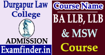 durgapur law college admission