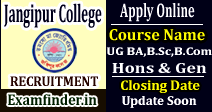 Jangipur College Admission