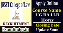 JRSET College of Law Admission