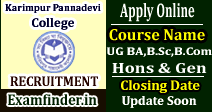 Karimpur Pannadevi College Admission