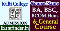 kulti college admission