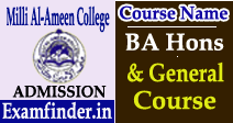 milli al-ameen college for girls admission