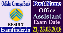 odisha gramya bank result