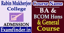 rabin mukherjee college admission