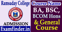 ramsaday college admission