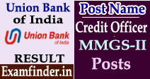 union bank of india result