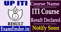 up iti result